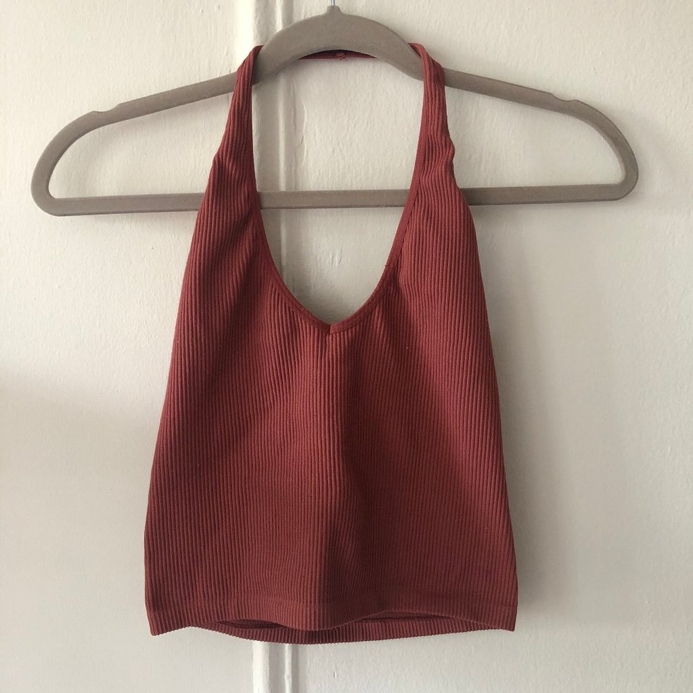 Out From Under Jackie Seamless Halter Tank Top